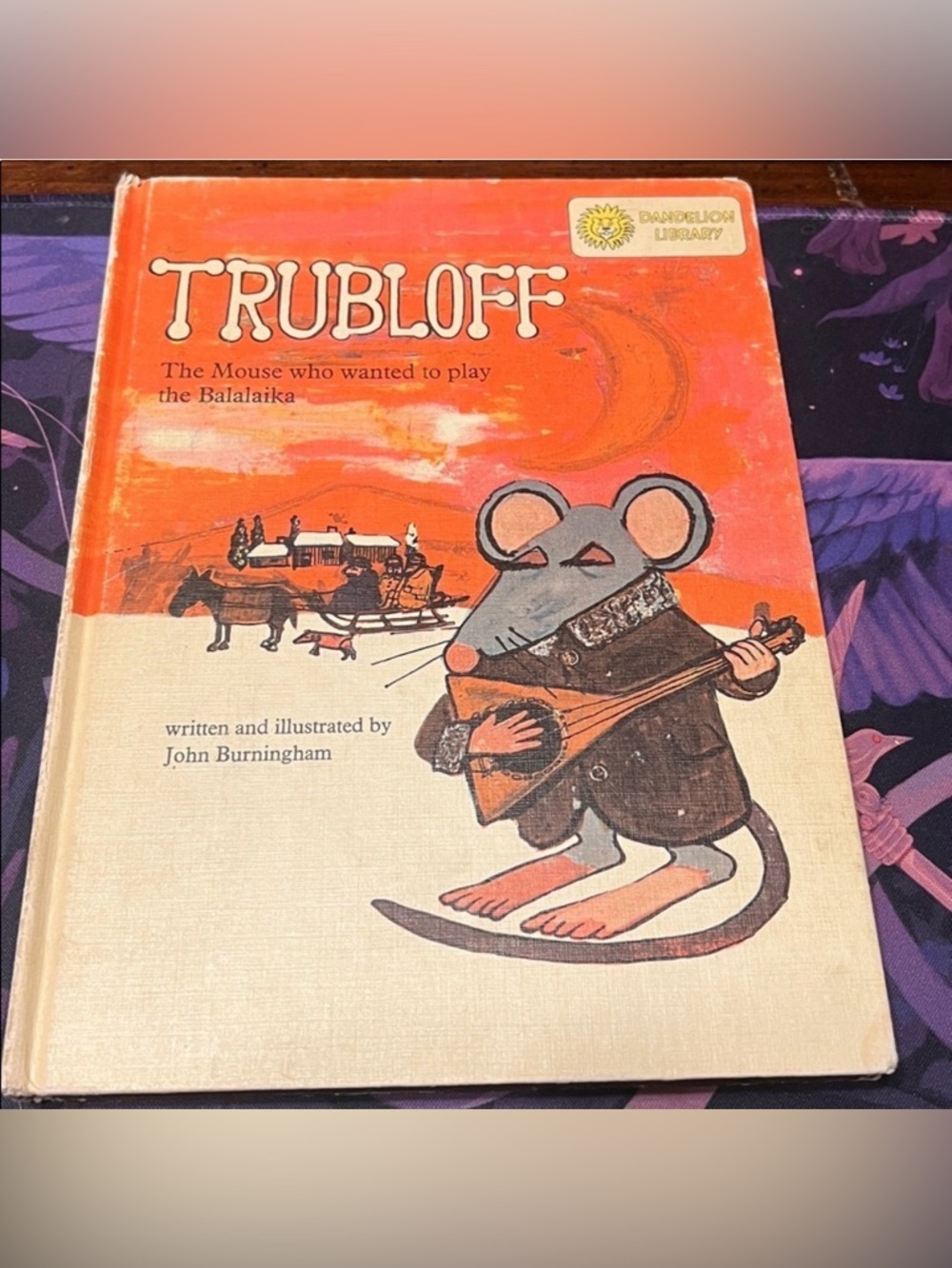 Vintage Dandelion Library Flip Book 1964 Petunia I Love You & Trubloff-Fair